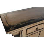 Anrichte DKD Home Decor Weiß Creme Dunkelbraun Ulmenholz 176 x 42 x 83 cm