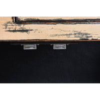 Anrichte DKD Home Decor Weiß Creme Dunkelbraun Ulmenholz 176 x 42 x 83 cm