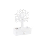 Box-Schmuckkästchen DKD Home Decor Weiß Holz MDF (24 x 12 x 36 cm)