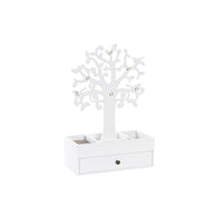 Box-Schmuckkästchen DKD Home Decor Weiß Holz MDF (24 x 12 x 36 cm)