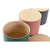 Gefäß DKD Home Decor Bambus 2,6 L 18 x 18 x 16 cm (3 Stück)
