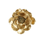 Wanddekoration DKD Home Decor Gold Blume 19,5 x 5,5 x 19,5 cm