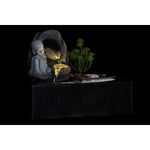 Springvand DKD Home Decor Buddha Harz Orientalisch 29 x 21 x 23 cm (2 Stück)