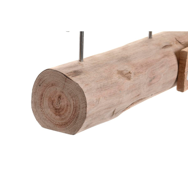 Deko-Figur DKD Home Decor Antiker Finish Braun Weiß Harz Mango-Holz Wal (57 x 10 x 28 cm)