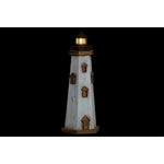 Deko-Figur DKD Home Decor natürlich Weiß Matrose Leuchtturm (16 x 14 x 41 cm)