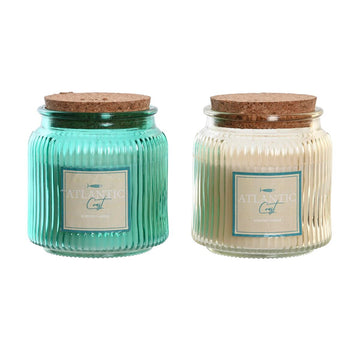 Duftkerze DKD Home Decor 320 g (2 Stück)
