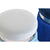 Fußstütze DKD Home Decor Silberfarben Metall Himmelsblau Marineblau Randbereich 35 x 35 x 41 cm (2 Stück)