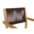 Tisch-Set mit 4 Stühlen DKD Home Decor 90 x 90 x 75 cm
