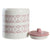 Gefäß DKD Home Decor 15,5 x 15,5 x 21 cm Rosa Weiß Dolomite