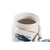 Gefäß DKD Home Decor 12 x 12 x 16 cm Blau Weiß Dolomite (3 Stück)