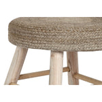 Fußstütze DKD Home Decor Braun Jute natürlich Urban 50 x 50 x 35 cm