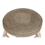 Fußstütze DKD Home Decor Braun Jute natürlich Urban 50 x 50 x 35 cm