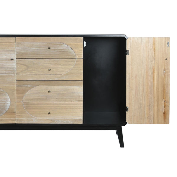 Anrichte DKD Home Decor Schwarz Holz 120 x 40 x 90 cm