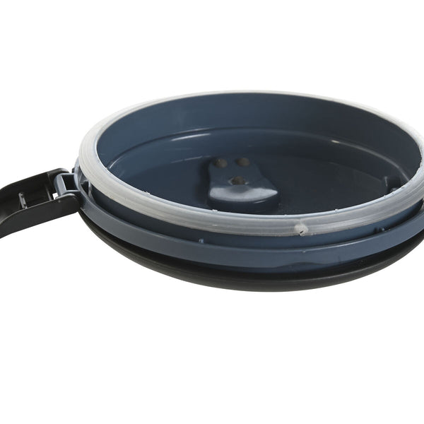 Lunchbox DKD Home Decor Blau Weiß Dunkelgrau Edelstahl Polypropylen 1,5 L (2 Stück)