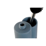 Seifenspender 2 in 1 für Spülbecken DKD Home Decor Bambus Edelstahl Dolomite 11,5 x 6,5 x 18,5 cm (2 Stück)