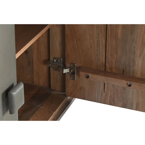 Anrichte DKD Home Decor Dunkelgrau Holz 177 x 38 x 75 cm