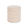 Fußstütze DKD Home Decor Weiß Holz MDF Moderne 43 x 43 x 47 cm