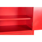 Schrank DKD Home Decor 85,5 x 50,5 x 186,2 cm Tanne Rot Holz MDF