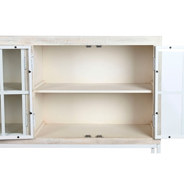 Anrichte DKD Home Decor Weiß Metall Mango-Holz 170 x 45 x 100 cm