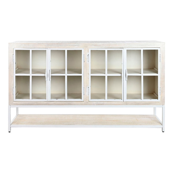 Anrichte DKD Home Decor Weiß Metall Mango-Holz 170 x 45 x 100 cm