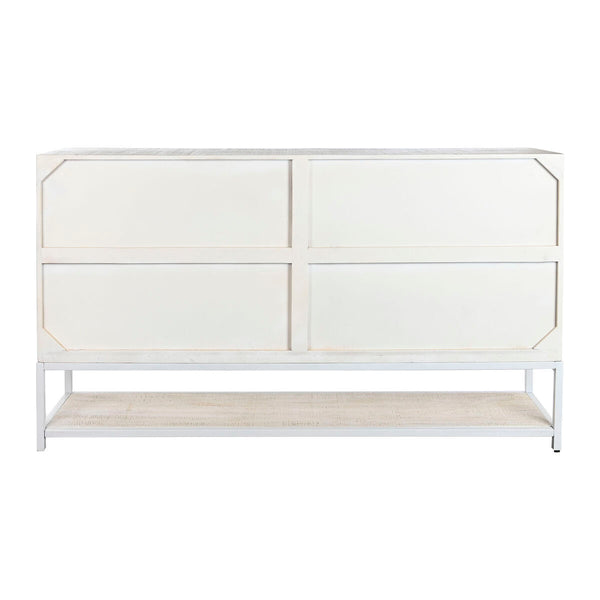 Anrichte DKD Home Decor Weiß Metall Mango-Holz 170 x 45 x 100 cm