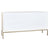 Anrichte DKD Home Decor 170 x 40 x 90 cm Gold Metall Weiß Mango-Holz