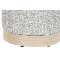 Fußstütze DKD Home Decor 32 x 32 x 38 cm Scandi Hellgrau