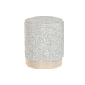 Fußstütze DKD Home Decor 32 x 32 x 38 cm Scandi Hellgrau
