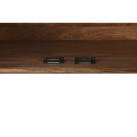 Anrichte DKD Home Decor natürlich Schwarz Metall Mango-Holz (140 x 40 x 82 cm)