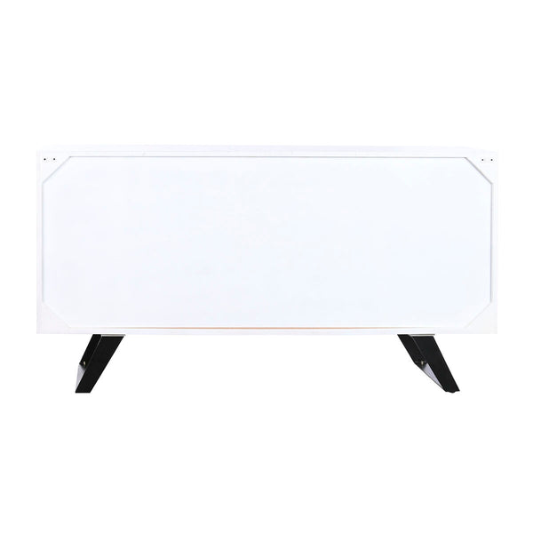 Anrichte DKD Home Decor Weiß Dunkelbraun Mango-Holz 150 x 40 x 80 cm