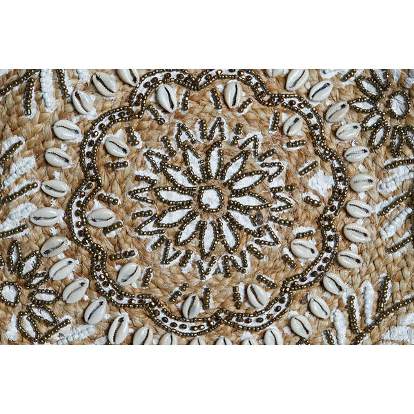 Damen Handtasche DKD Home Decor Schwarz Beige natürlich 36 x 12 x 36 cm (2 Stück)