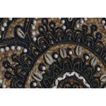 Damen Handtasche DKD Home Decor Blau Schwarz natürlich 36 x 12 x 36 cm (2 Stück)