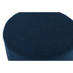 Fußstütze DKD Home Decor Blau Samt 55 x 55 x 40 cm