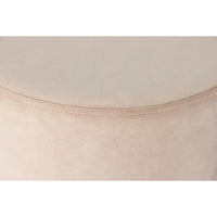 Fußstütze DKD Home Decor Beige Burgunderrot Samt 40 x 40 x 42 cm (2 Stück)