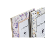 Damen Handtasche DKD Home Decor Weiß Grau Lila Hellrosa 16,5 x 2 x 21,5 cm (2 Stück)