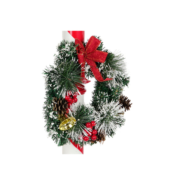 Straßenbeleuchtung DKD Home Decor Weiß Rot Metall 30 x 30 x 180 cm