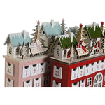 Adventskalender DKD Home Decor Holz 37,5 x 8,5 x 31 cm (2 Stück)