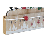 Adventskalender DKD Home Decor Holz MDF 45 x 1 x 19 cm 45 x 2 x 19 cm (2 Stück)
