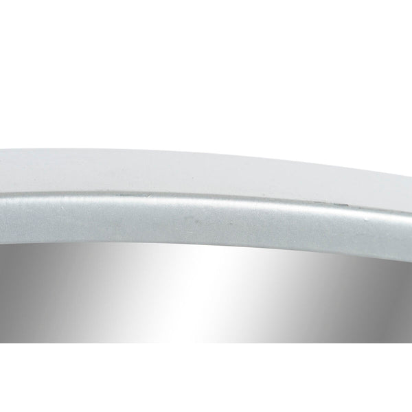 Wandspiegel DKD Home Decor Silberfarben Metall Spiegel Moderne 100 x 2 x 100 cm