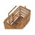 Besteckkorb DKD Home Decor Braun Eisen 20 x 10 x 12 cm