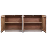 Anrichte DKD Home Decor Weiß Creme Mango-Holz 180 x 40 x 80 cm