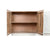 Anrichte DKD Home Decor Weiß Creme Mango-Holz 180 x 40 x 80 cm
