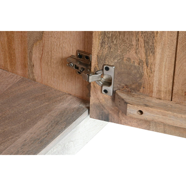 Anrichte DKD Home Decor Weiß Creme Mango-Holz 180 x 40 x 80 cm