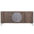 Anrichte DKD Home Decor Dunkelbraun Dunkelgrau Metall Mango-Holz 180 x 40 x 80 cm