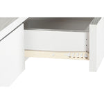 Regal DKD Home Decor Weiß Durchsichtig Kristall Holz MDF 90 x 35 x 180 cm (1)