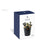 Cocktail-Set DKD Home Decor Schwarz Edelstahl 500 ml 8 x 8 x 20 cm