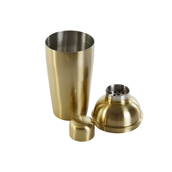 Cocktail-Set DKD Home Decor Gold Edelstahl 500 ml 8 x 8 x 21 cm