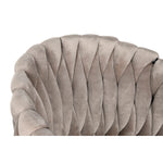 Hocker DKD Home Decor Schwarz Beige Metall 61 x 52 x 101 cm