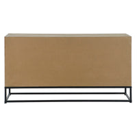 Anrichte DKD Home Decor Schwarz natürlich Metall Holz MDF 120 x 40 x 64 cm