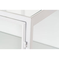 Anrichte DKD Home Decor Weiß Metall Kristall 120 x 40 x 81 cm